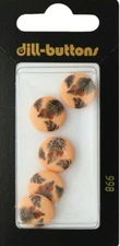 Dill Buttons ~ (0866) - 1/2" - 5 ct