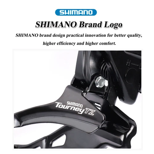 Shimano FD-TZ500 6/7Speed Bike Front Derailleur Bottom Pull 31.8mm MTB Bicycle - Picture 4 of 6