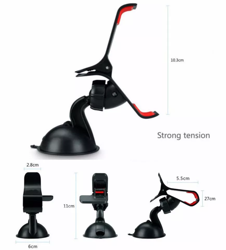 auto car windshield phone holder mount for Motorola Moto 5 5g - Image 2 of 2