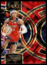 2024 Panini Select WNBA #106 Brittney Sykes BASKETBALL Washington Mystics