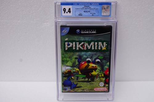 CGC 9.4 A++ Pikmin (GameCube, 2002) PAL Portugeuse Variant -New - Sealed- RARE - Picture 7 of 17