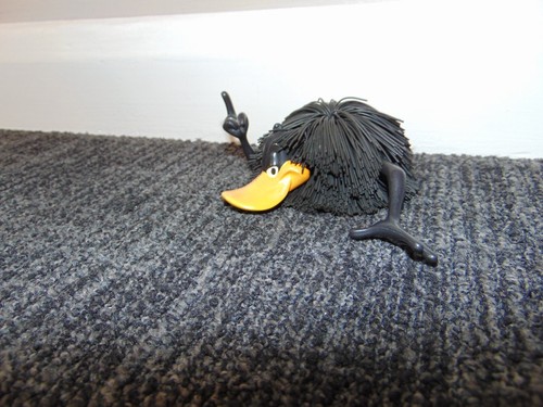 Koosh Daffy Duck Looney Tunes Toy Ball 90s Cartoon - Foto 3 di 14