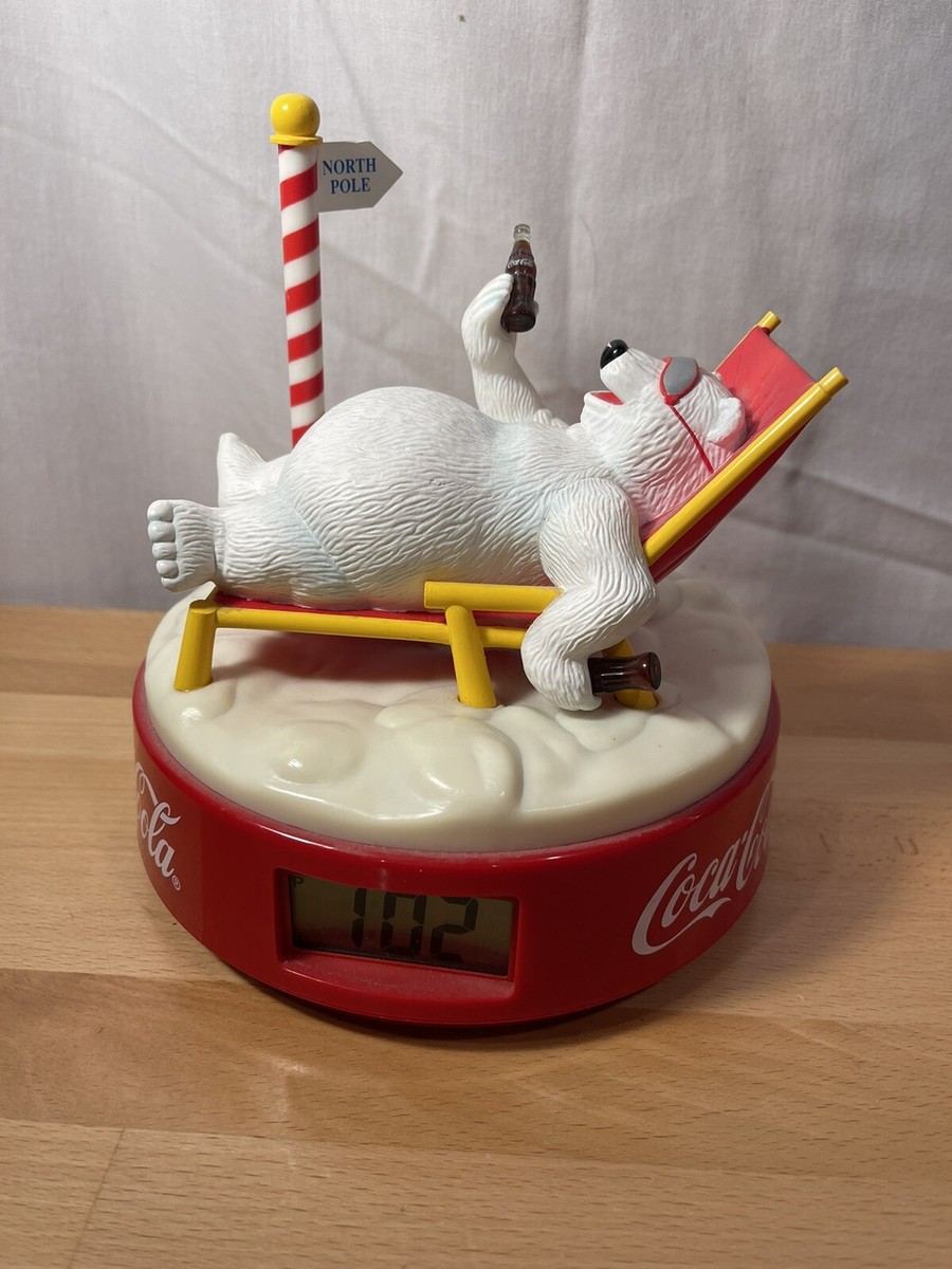 コカコーラ 置き時計 ポーラベアー 1990年代 コカコーラ 置き時計