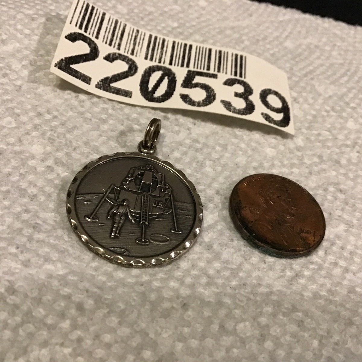Vintage Danecraft moon landing July 20 1969 Neil Armstrong