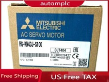 MITSUBISHI ELECTRIC HG-KN43J-S100 400W AC BRUSHLESS ROTARY SERVO MOTOR