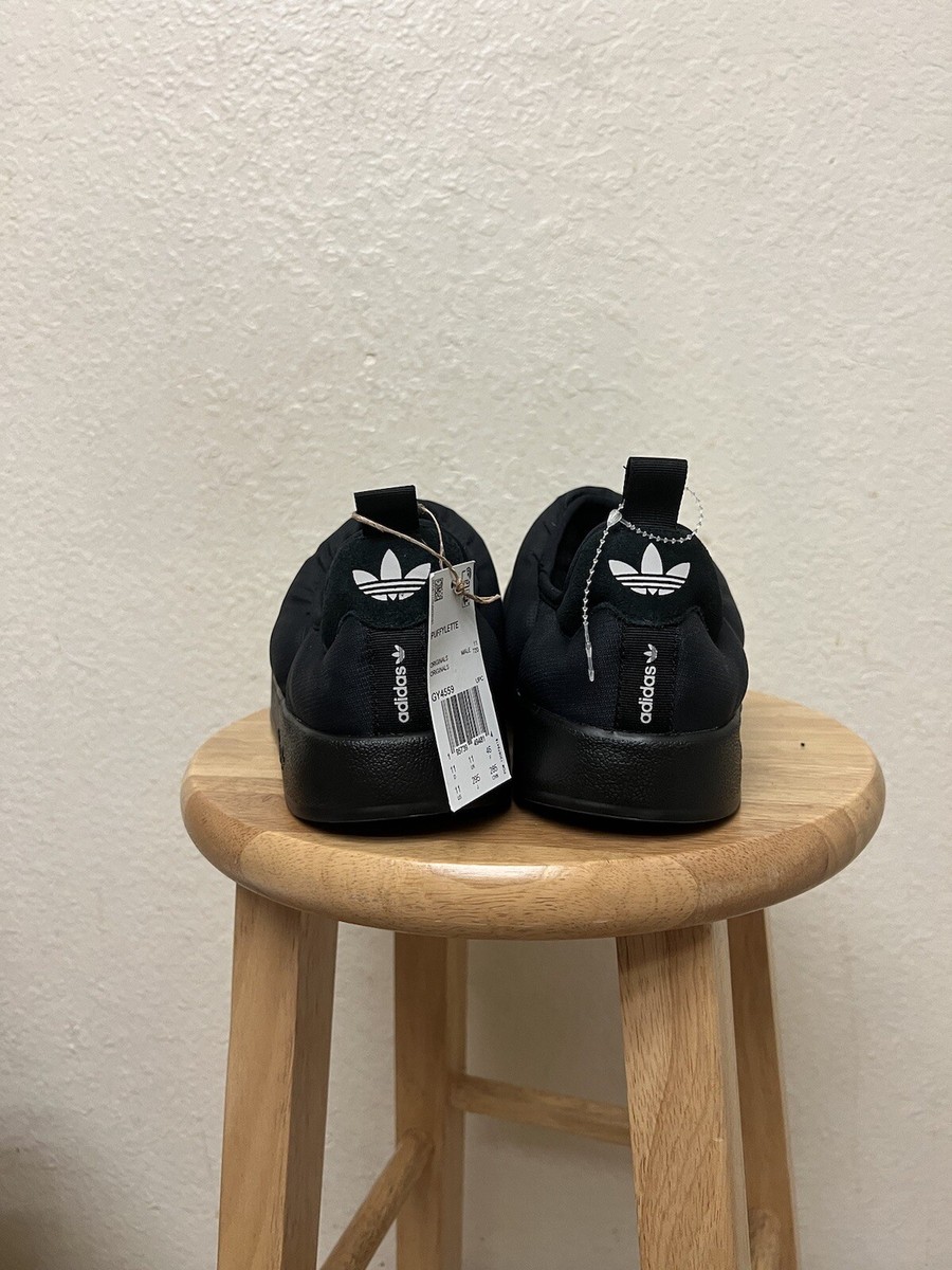 ★adidas★ Puppylet Black Gray IF5473 adidas Puffylette Black Grey Size 9 | eBay