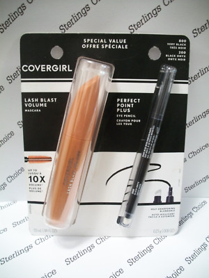 Covergirl Lash Blast Volume Mascara Very Black/Perfect Point Plus Black Onyx