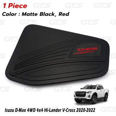 For Isuzu D-Max 4WD 4x4 Hi-Lander V-Cross 2020 22 Matte Fuel Cap Tank Cover