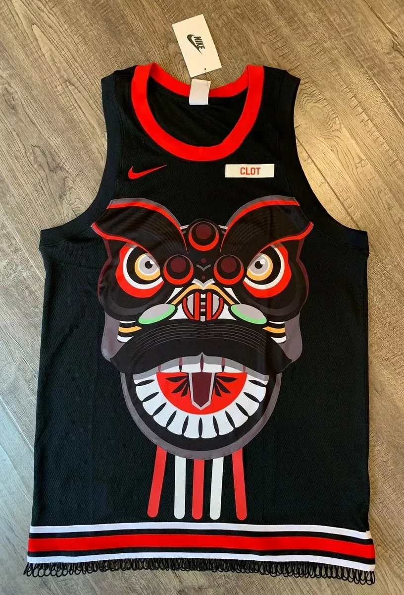 x CLOT NRG Lion Dance Chinese Year CK0094-010 Men&#039;s LARGE NWT | eBay