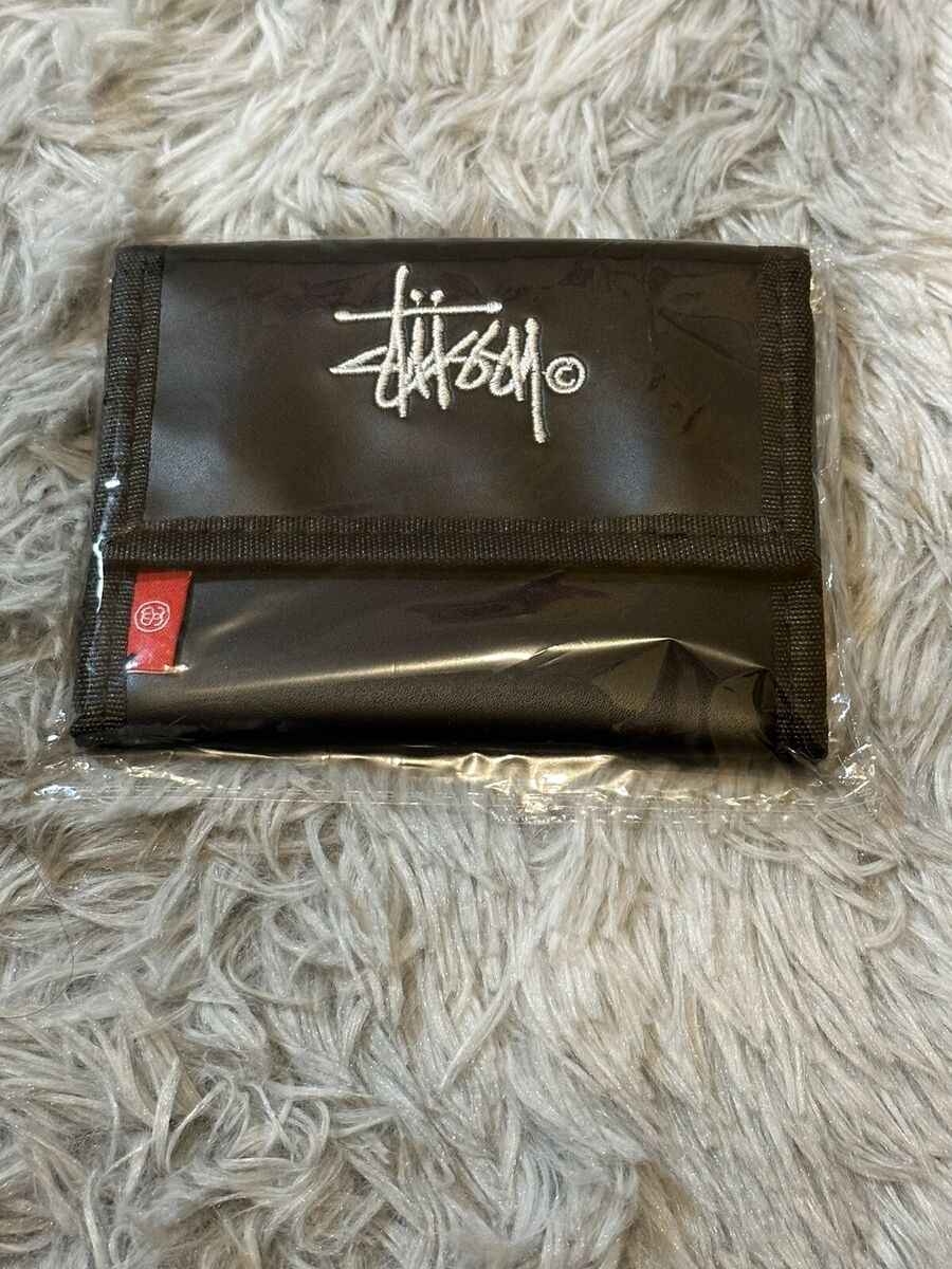 Stussy Tri-fold Wallet Coin Case Wallet - Japanese Magazine Stussy Tri-fold Wallet Coin Case Wallet - Japanese Magazine