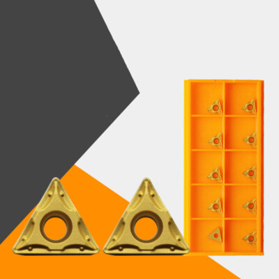 10Pcs CNC carbide Inserts TCMT090204-OTM OC2025 For Steel processing    