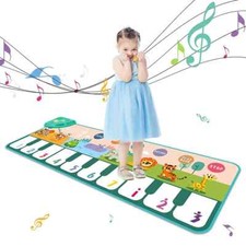 110x36cm Musical Piano Mat for Kids Toddlers Floor Keyboard Dance Mat Baby Toys