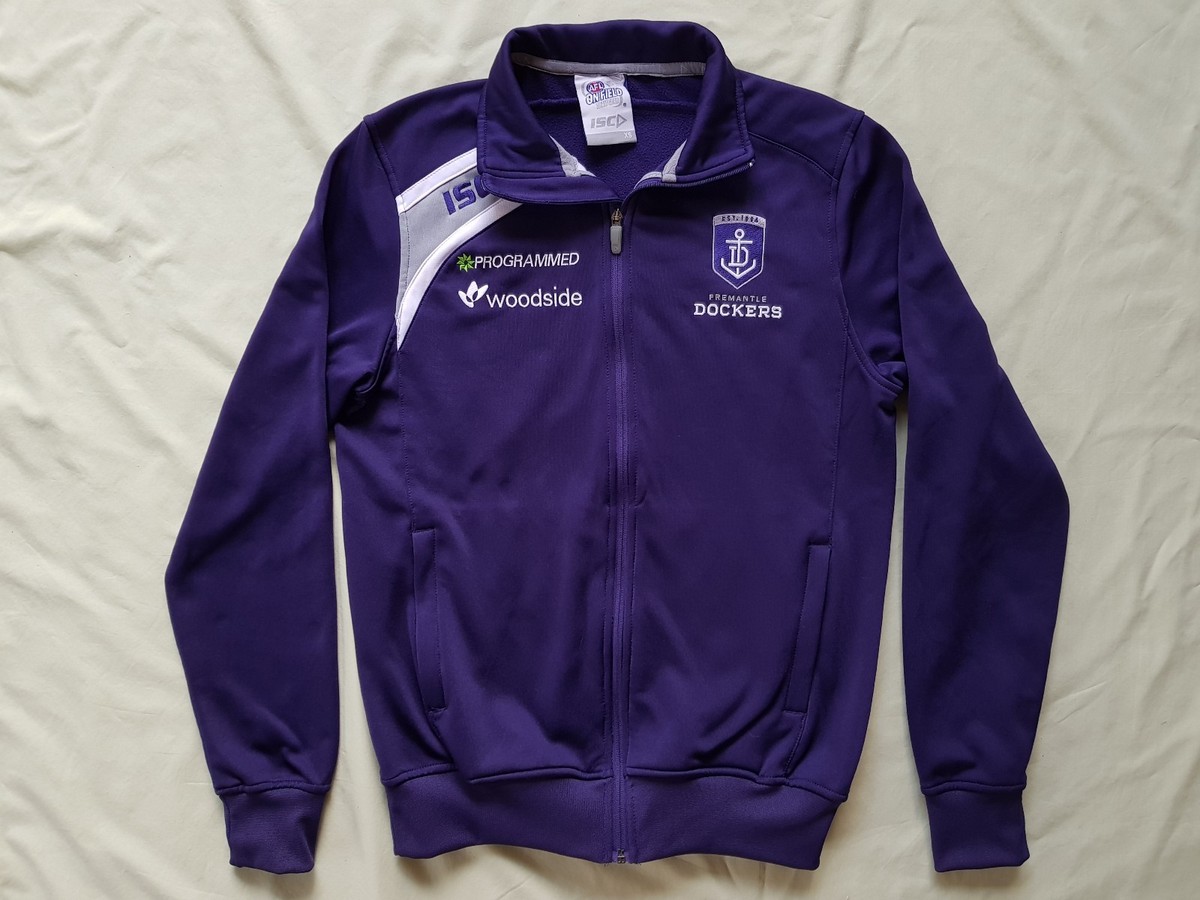 Official AFL Fremantle Dockers 2017 ISC Jacket Track Top Size XS
