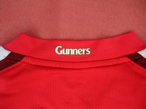 RED ARSENAL ENGLAND LONDON №9 HARTLETT HOME FOOTBALL SHIRT JERSEY NIKE MEDIUM - Picture 10 of 12