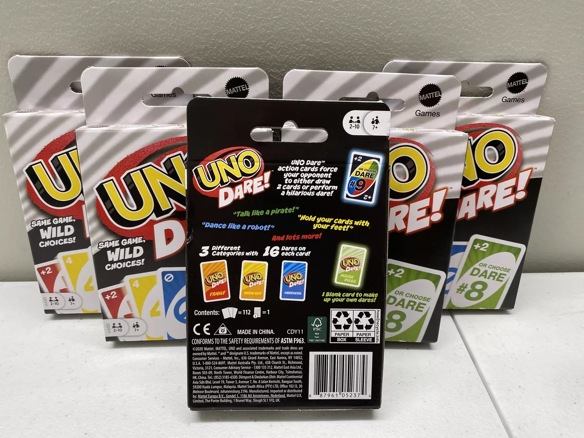 Mattel Games UNO Dare Jeu de Cartes