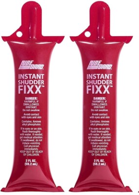 New LUBEGARD 19610 DR TRANNY TRANSMISSION INSTANT SHUDDER FIXX 2 oz., 2 Tubes