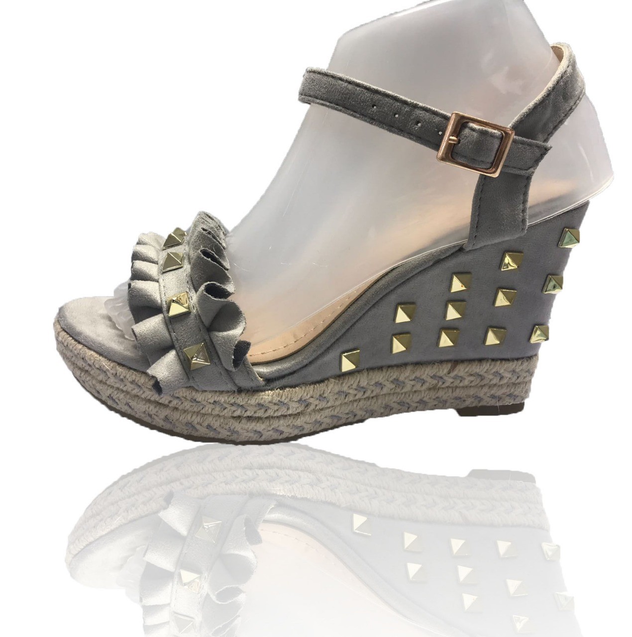 espadrilles à plateau