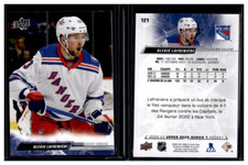 ALEXIS LAFRENIERE FRENCH PARALLEL 22-23 SERIES 1 NEW YORK RANGERS #121