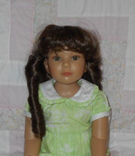 Monique DUTCHESS Doll Wig Size 10/11 LIGHT BROWN Ringlet/Sausage Curls/Bangs NWT