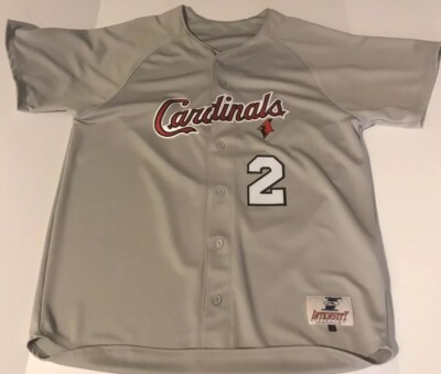 St Louis Cardinals #2 Gray Away Jersey Xl
