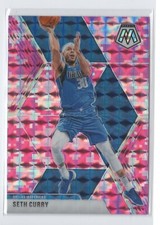 19-20 Mosaic Pink #104 Seth Curry Base Mavericks