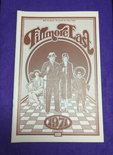 Fleetwood Small Faces The Grease Band Fillmore East 1971 Concert Bill Graham