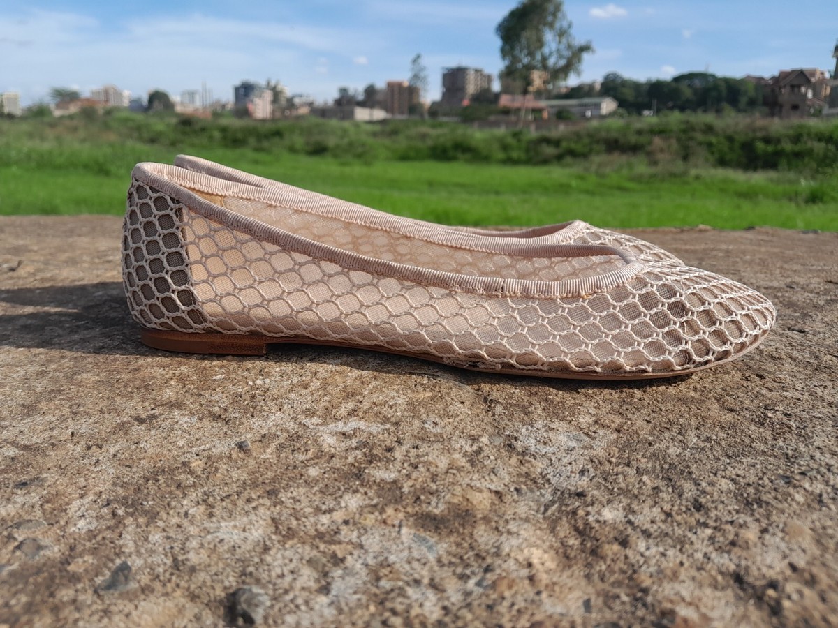 CHRISTIAN DIOR Mesh Miss J'adior Women's Ballet Made in Italy
