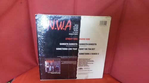N.W.A. Maxi Single Gangsta Gangsta Vinyl Record AlbumEP NWA Eazy E 1988 - Picture 2 of 7