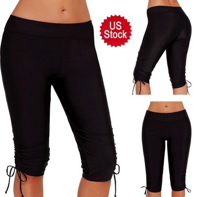 USA Women High Waist Knee Length Swim 