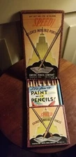 EMPIRE PENCIL CO SPEED COLORED PENCIL SET IN ORIGINAL BOX W/ PAMPHLET