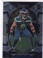 2022 Panini Select Football Coby Bryant Rookie Seahawks #3 RC Rookie