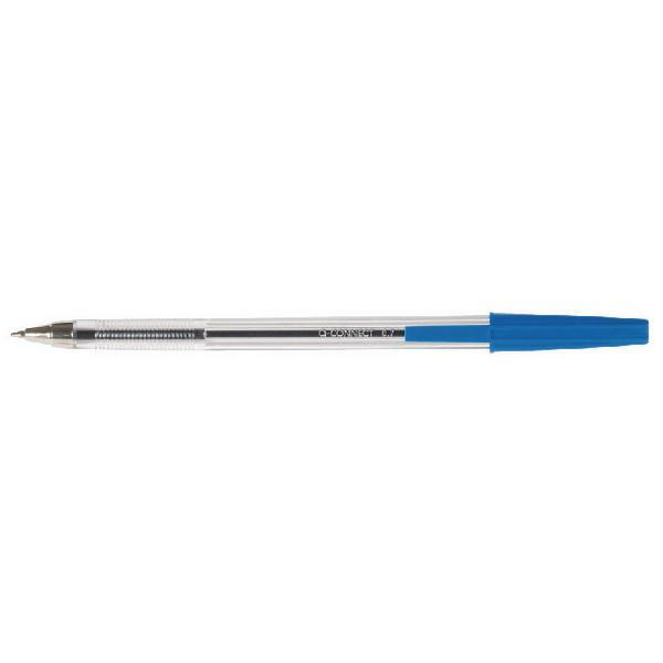 Q-Connect Medium Blue Ballpoint Pens Pack of 50 Office School Writing Pens - Image 7