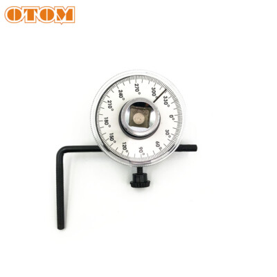 Universal 360 ° 1/2'' Drive Torque Angle Gauge Adjustable Auto Measure Tool
