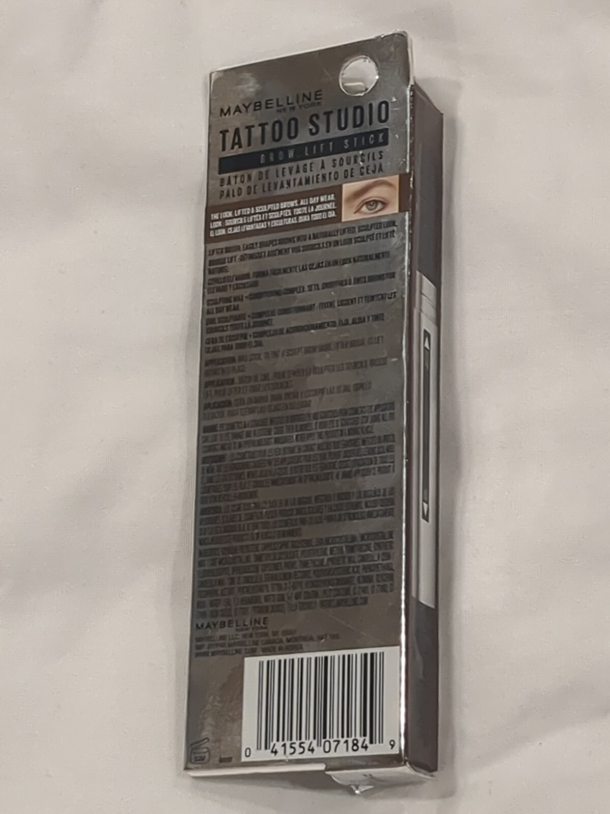Maybelline New York Tattoo Studio Brow Lift Stick #260 Deep Brown