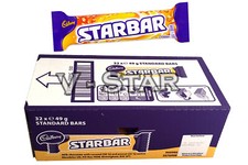 CADBURY STARBAR CHOCOLATE 49g BARS & FULL BOX Perfect Gifts
