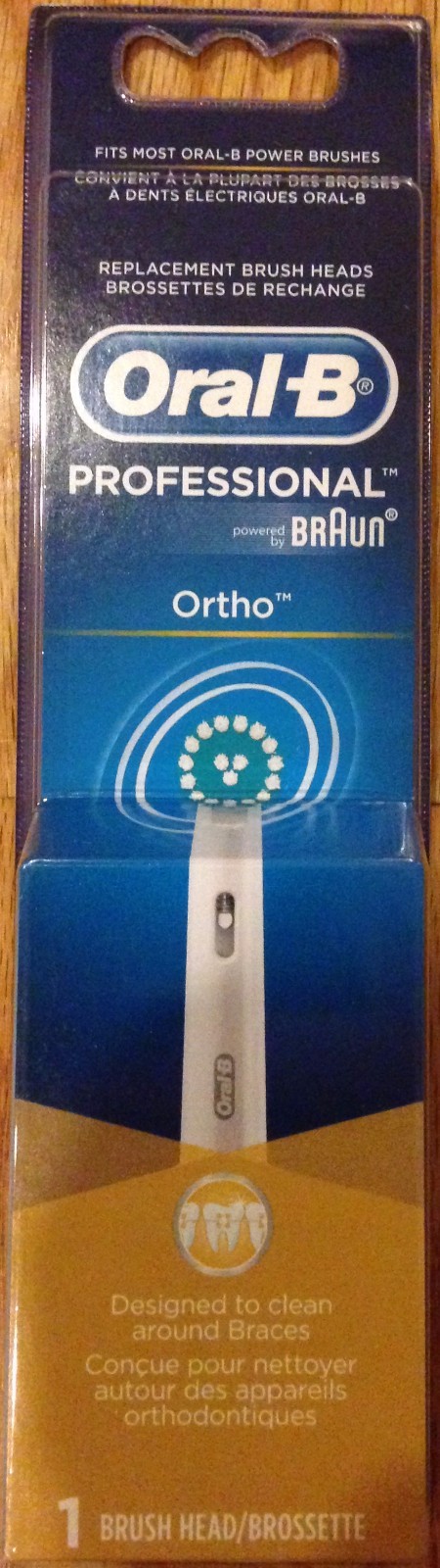 1 ORAL-B Braces Care Replacement Toothbrush Tooth Brush Head