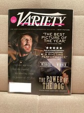 Variety Magazine 12-17-21 -  The Power Of The Dog, King Richard Will Smith