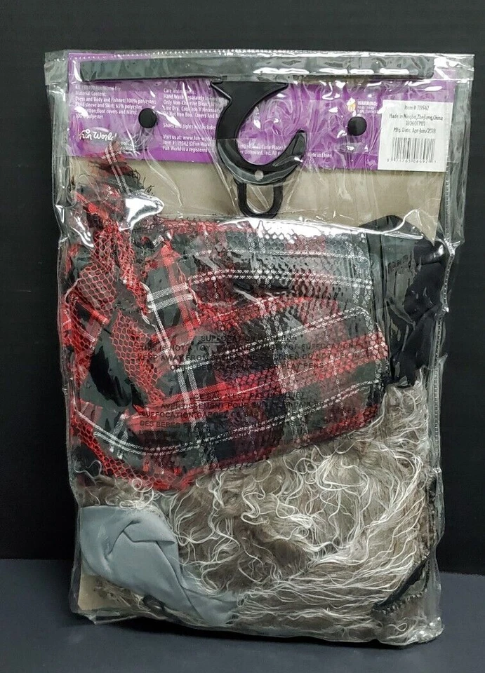 Fantasia de Halloween meninas pequenas 4-6 lobo selvagem lobo mau grande jogo mundo divertido - Imagem 4 de 4