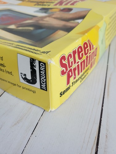Jacquard Screen Printing Kit Semi Transparent Colors - New Open Box - Picture 3 of 7
