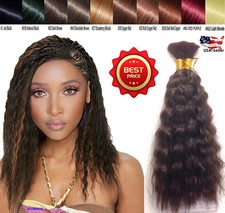 Box Braiding Hair Synthetic MAKE WAVE BY HOT WATER 18 inch Pack of 2 Deal
