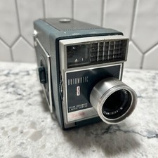 VINTAGE KODAK AUTOMATIC 8 MOVIE VIDEO CAMERA 13MM f/1.6 EKTANAR LENS - Untested