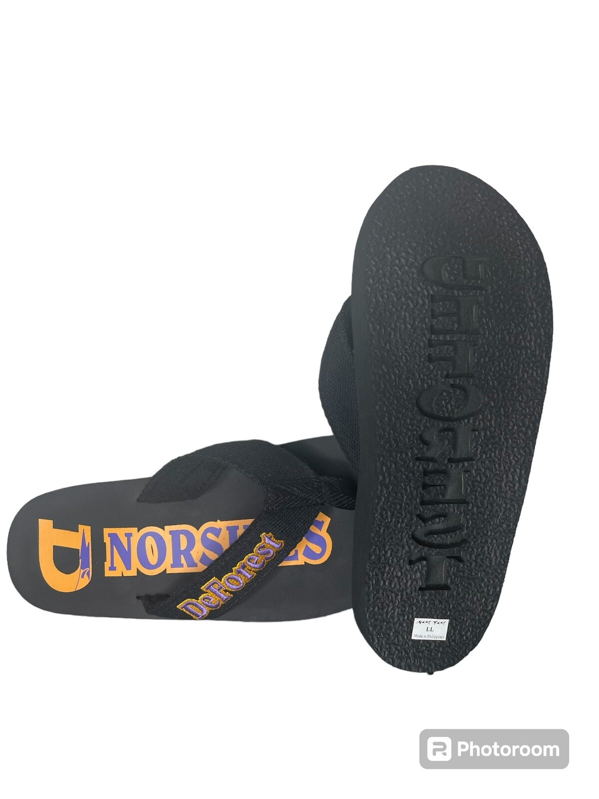 APL Infradito nere DeForest Norskies taglia 9 10 da donna 7 8
