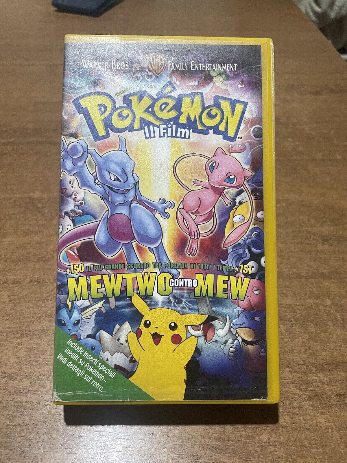 Fita Vhs Pokemon O Filme Mewtwo X Mew Dublado 1999