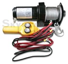 New 2000 lbs Electric Trailer Recovery Winch – Atv/Boat/Truck/Car 12V Input 1 Hp