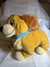 Disney Store Exclusive Lady and the Tramp Plush Lady Stuffed Animal Fluffy Orig