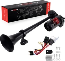 Air Horn For Truck 12v 150db Ultra Loud Motohorn 3.0 Train Black With Button Air Horn For Truck 12v 150db Ultra Loud Motohorn 3.0 Train Black With Button
