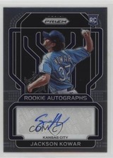2022 Panini Prizm Rookie Auto Jackson Kowar #RA-JK Auto 0m0g