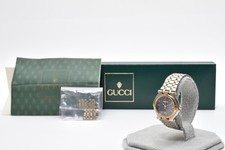 [Near MINT w/BOX] GUCCI 9000L Black Dial Qz Women