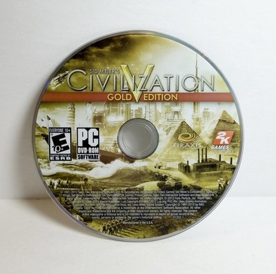 Sid Meier's Civilization V: Gold Edition PC - Disc Only