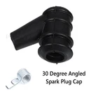 Universal Spark Plug Cap for 5mm HT Leads with Connector/Crimp. 30 Degree Angle